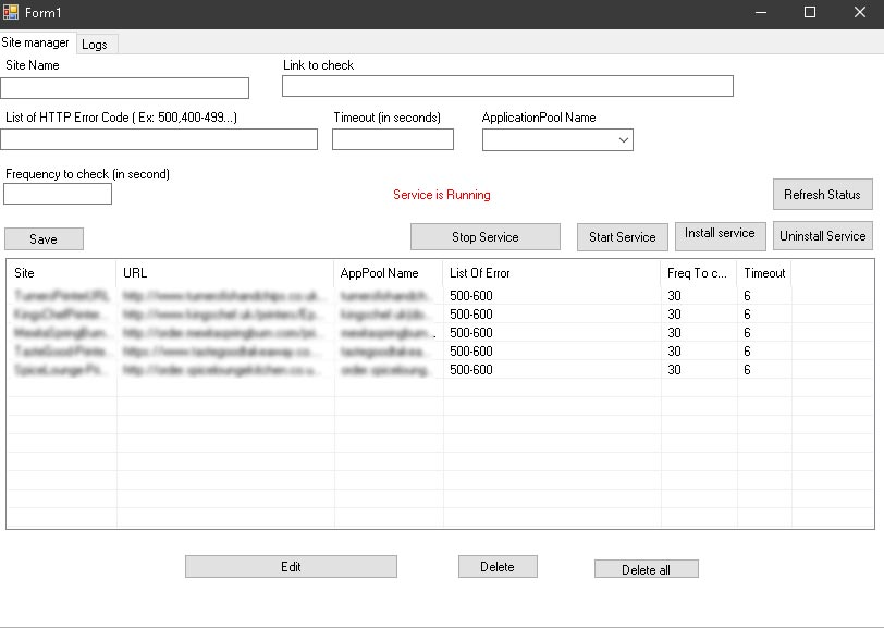 Automatically recycle website windows iis application pool